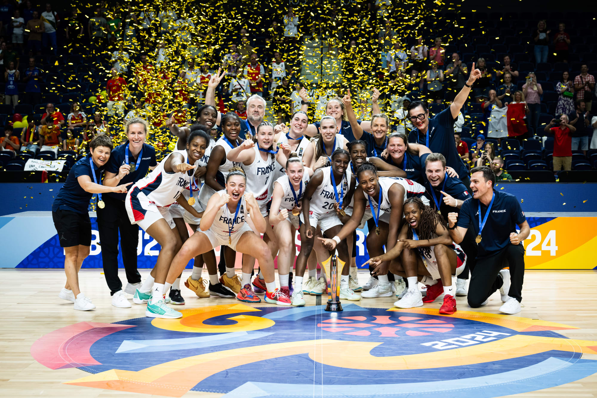 Francia venció a España para volver a ganar el título;  Italia gana el bronce – EuroBasket FIBA ​​U20 Femenino 2024