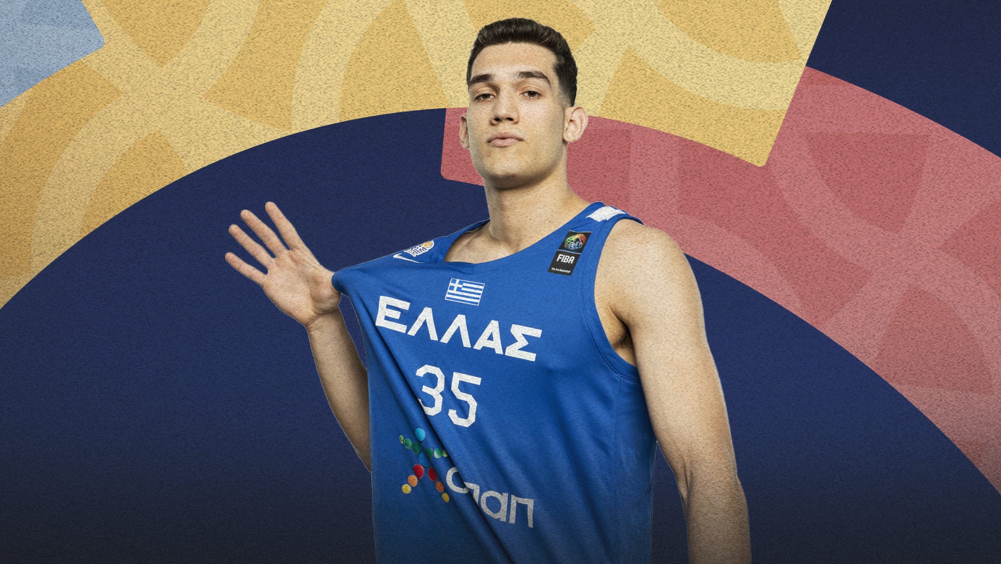 Player Spotlight: Vangelis Zougris - the Greek warrior - FIBA U20  EuroBasket 2024 | FIBA Basketball