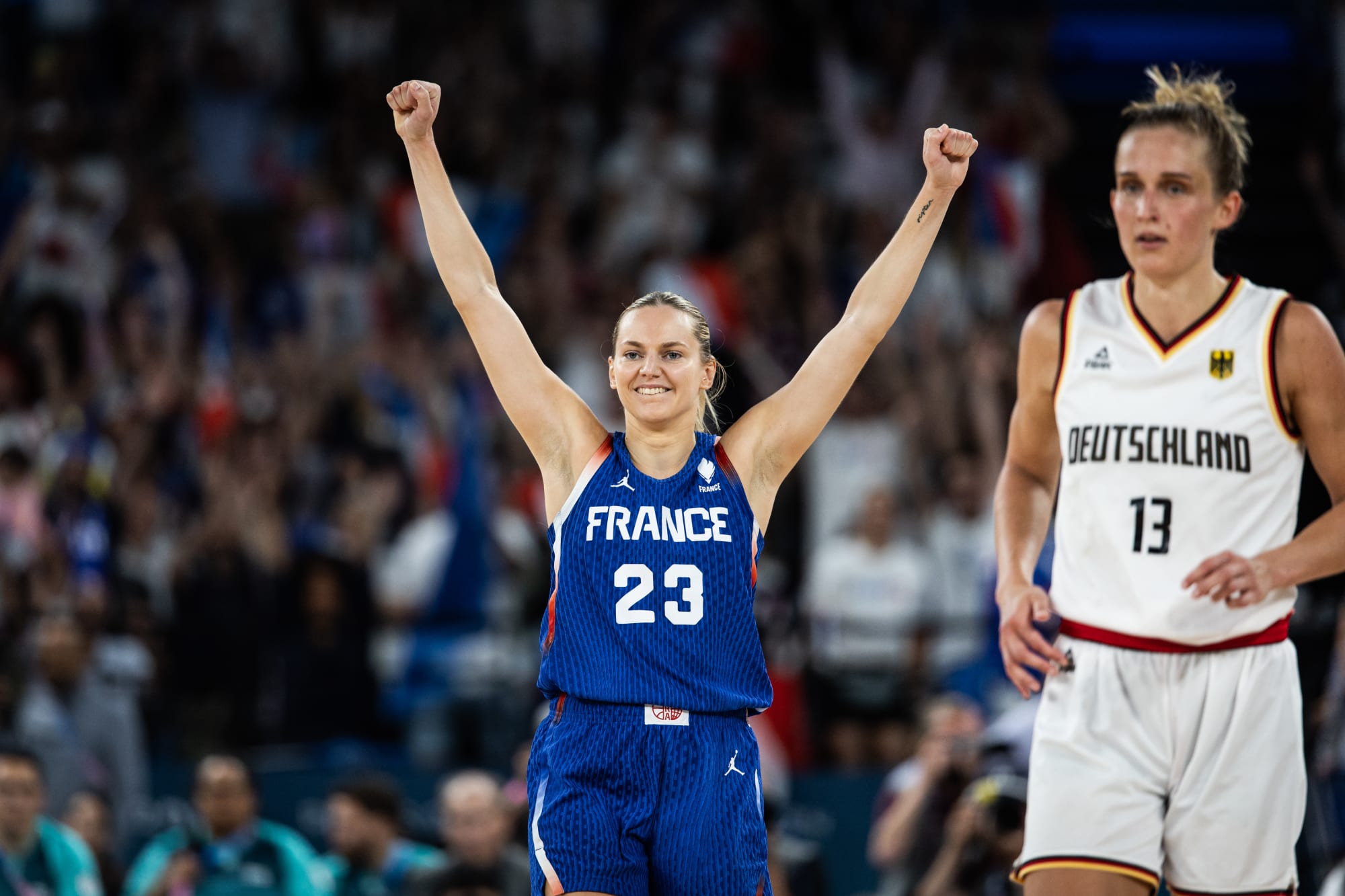 Frankreich besiegte Deutschland und erreichte das Halbfinale – Olympisches Basketballturnier der Frauen Paris 2024