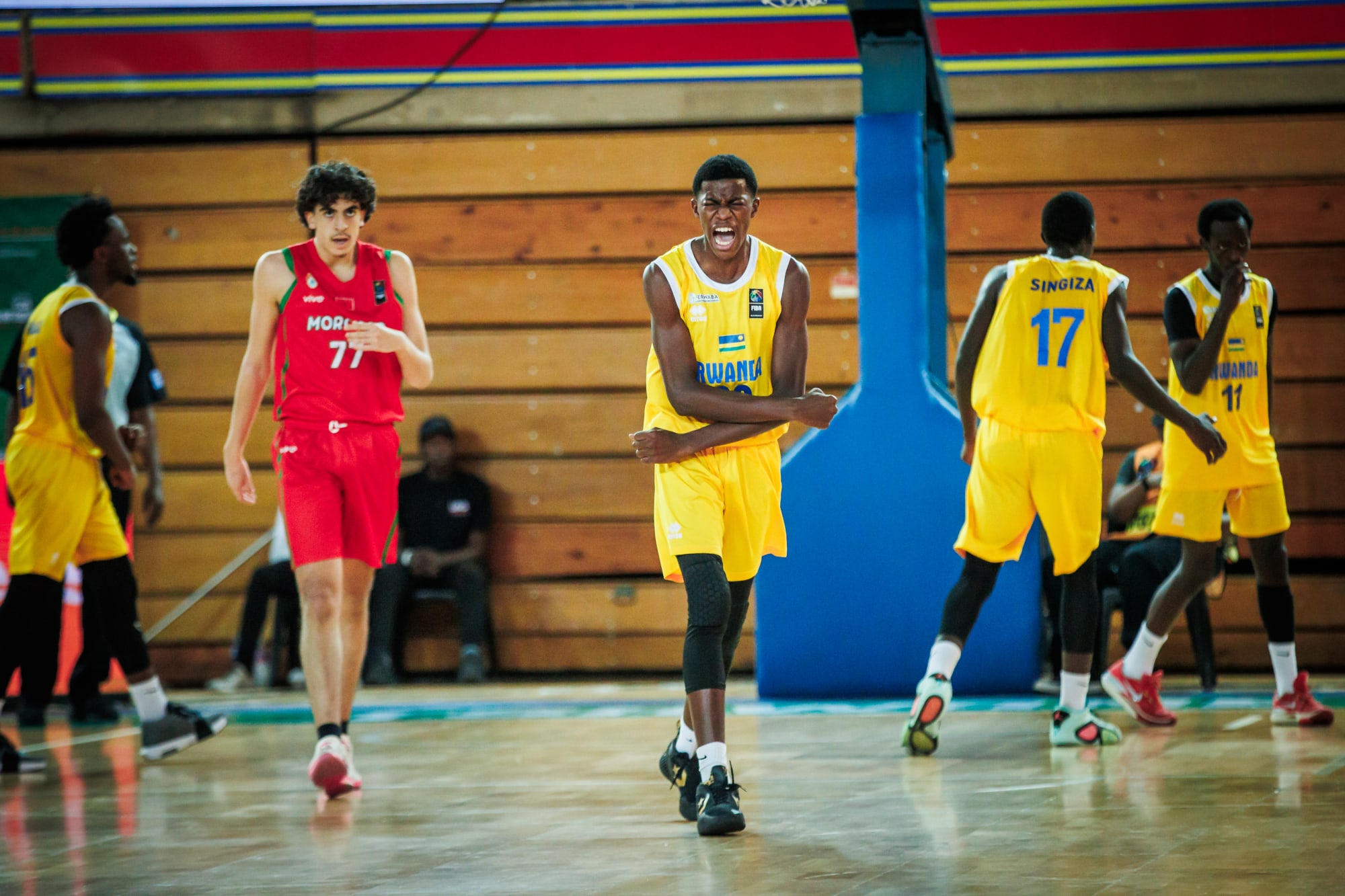 Debutant Zambia clinch historic win, Rwanda squeeze past Morocco | FIBA ...