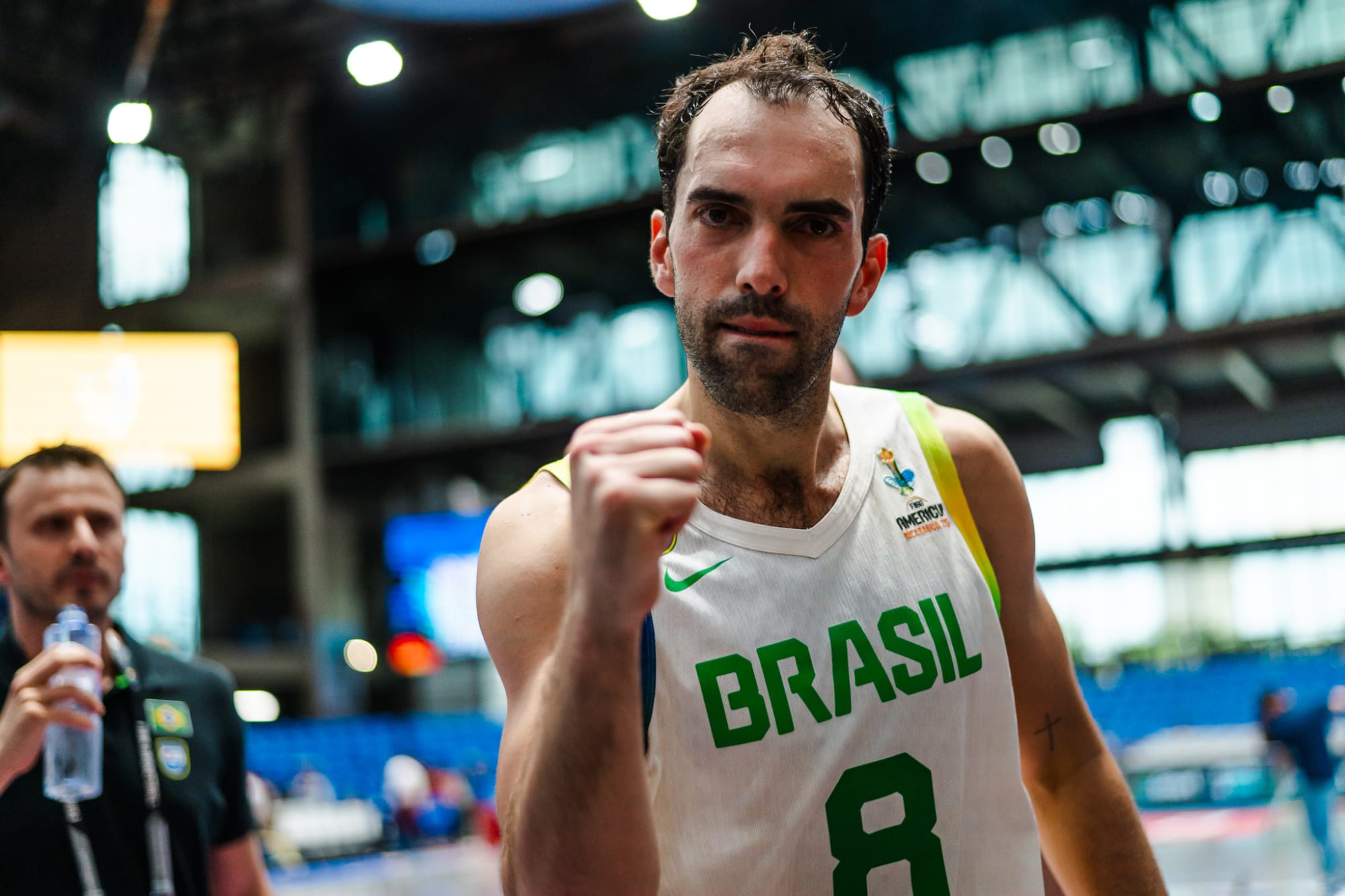 Brazil holds on and wins a close matchup against Uruguay - FIBA ...