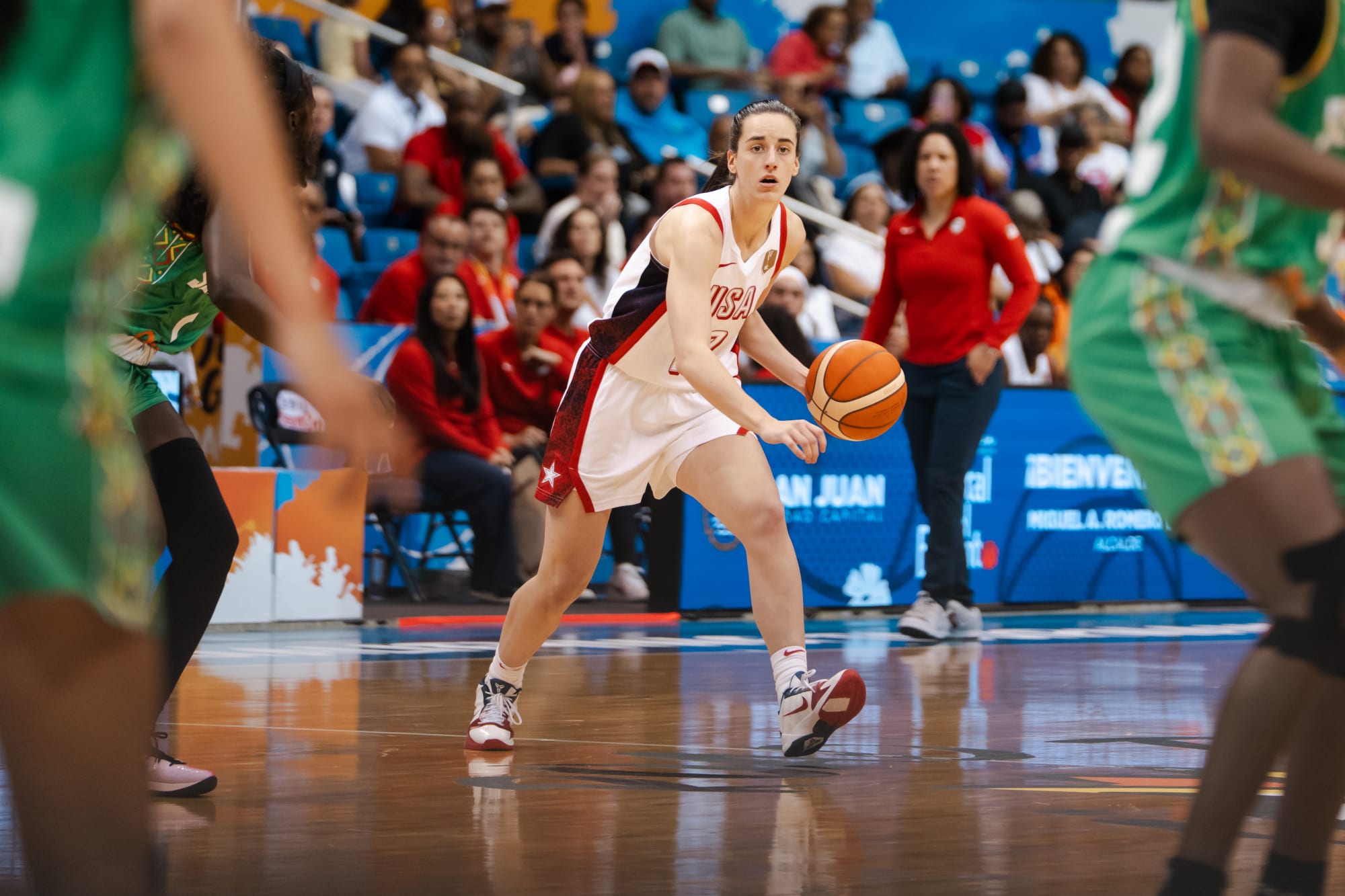 Clark dishes near record 12 dimes on USA debut - FIBA Women's ...