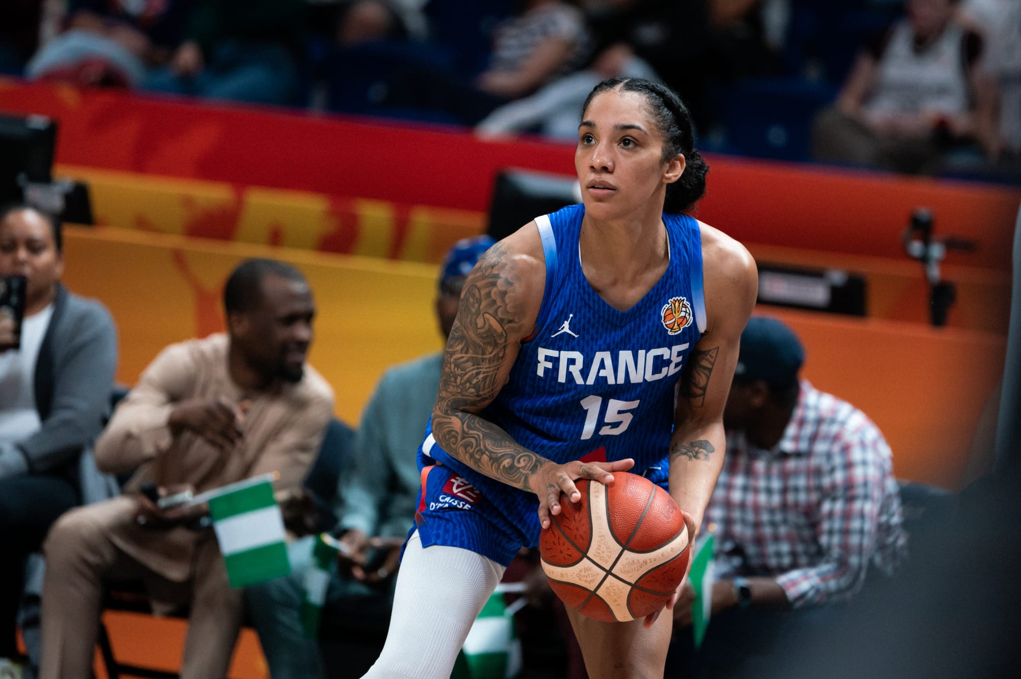 Gabby Williams of France in FIBA Women's World Cup action