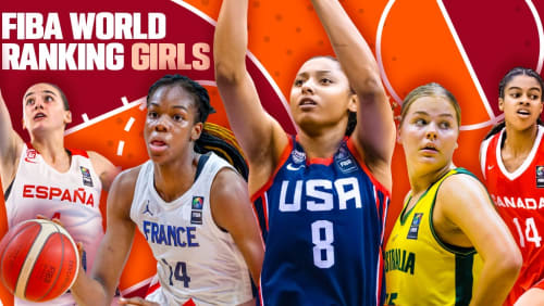USA strengthen grip on No. 1 spot in FIBA World Ranking Girls presented by Nike FIBA Basketball