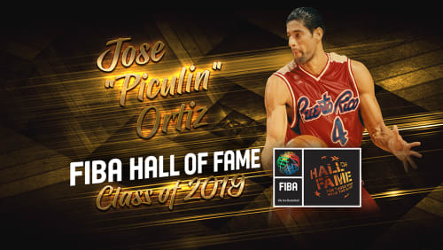 2019 Class of FIBA Hall of Fame Jose Piculin Ortiz FIBA Basketball