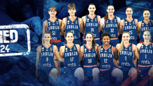 Serbia national basketball team sale