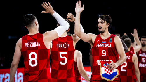 Qualified Team Focus Croatia Starpower aplenty as Hrvatska look towards Olympics FIBA Olympic Qualifying Tournament 2024 Piraeus Greece FIBA Basketball