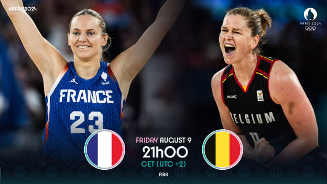 Pertarungan Prancis vs Belgia di semifinal basket putri Olimpiade 2024.