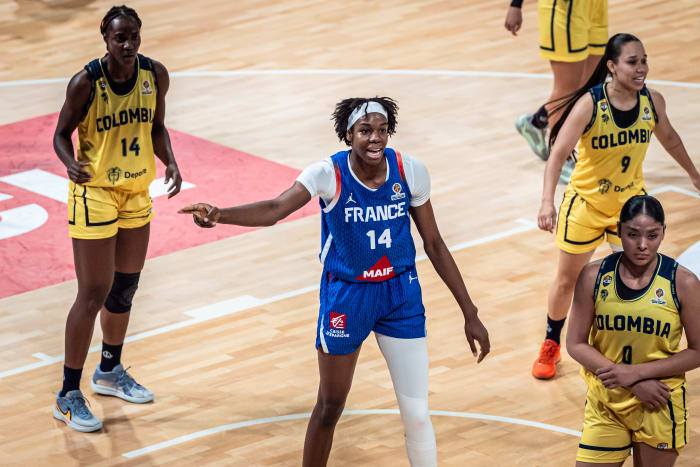 Will fand get to see Dominique Malonga throwing down a dunk for France in Berlin?