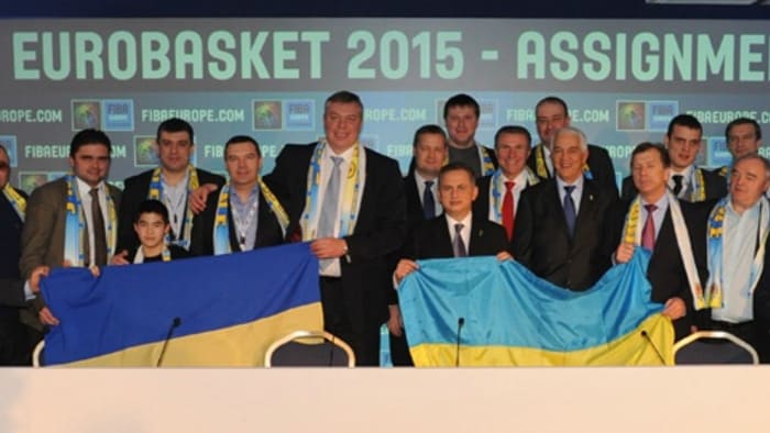 FIBA - Ukraine and Hungary to host EuroBasket Men and Women in 2015